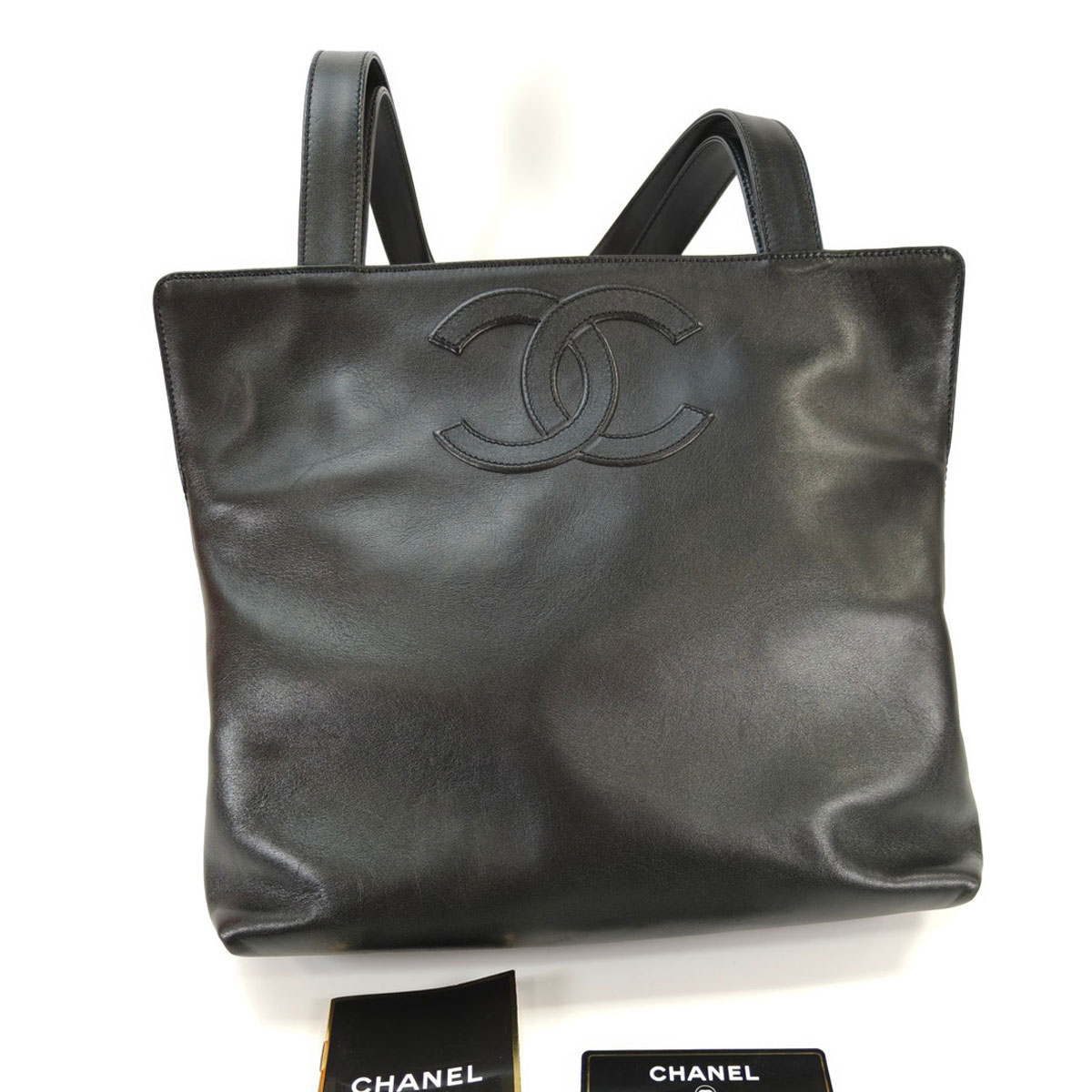 CHANEL ͥ CCޡ ȡȥХå 쥶 ֥å ɶ ֹ桧10326