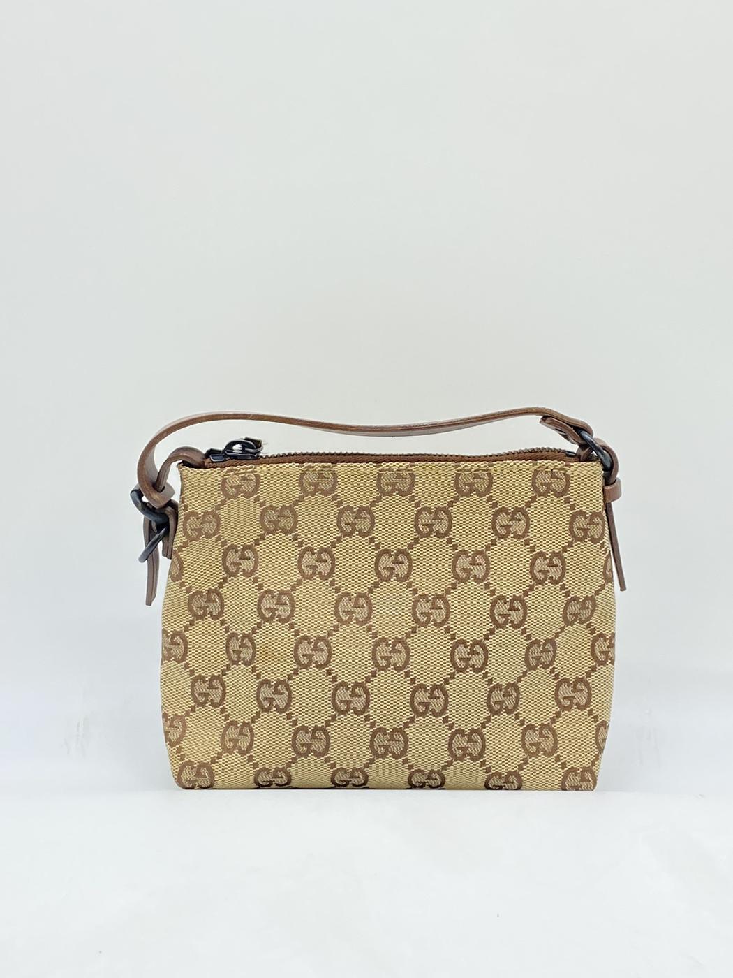 GUCCI ���å� �ݡ��� �����Х� �쥶�� �١������ �֥饦��� �����ֹ桧7700