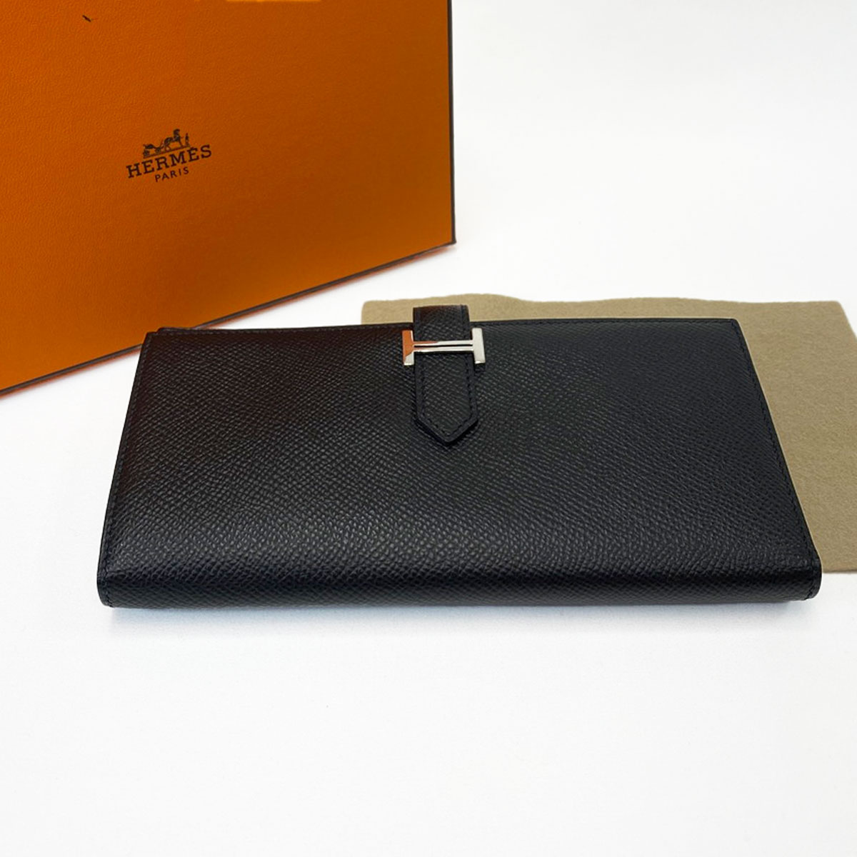 HERMES ����᥹ 2���ޤ� ���� Ĺ���� �٥��󥹥ե� �֥�å� ����С���� ���ץ��� �����ֹ桧9421
