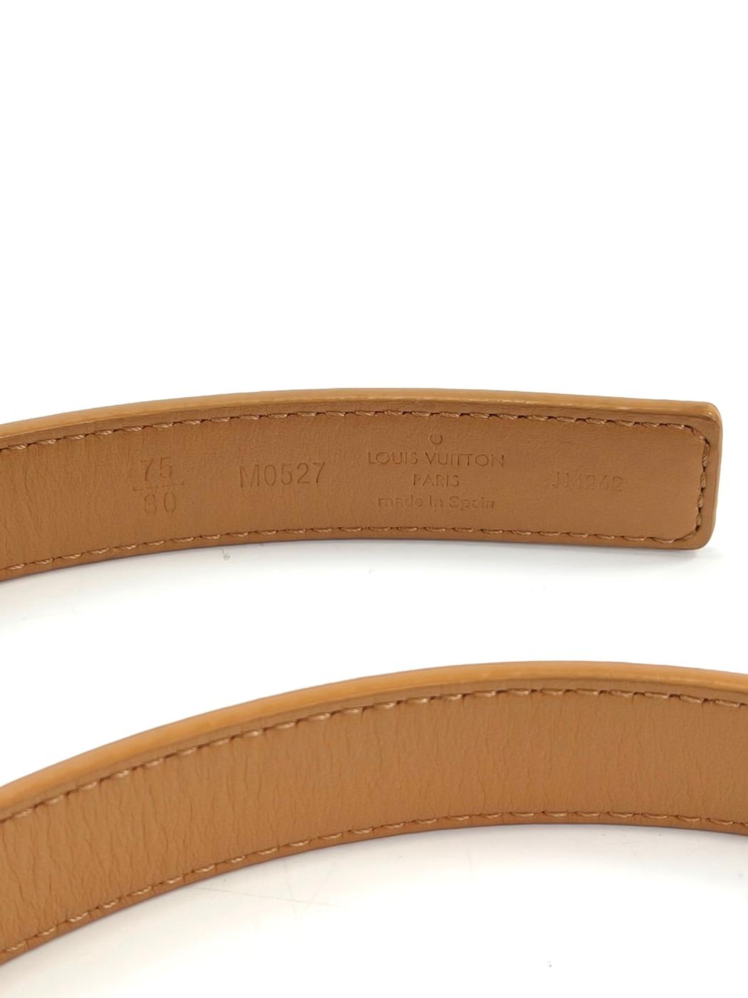 Louis Vuitton �륤�����ȥ� ��Υ���� �������˥å� 20MM ��С����֥� �٥�� 75cm �����ֹ桧10915