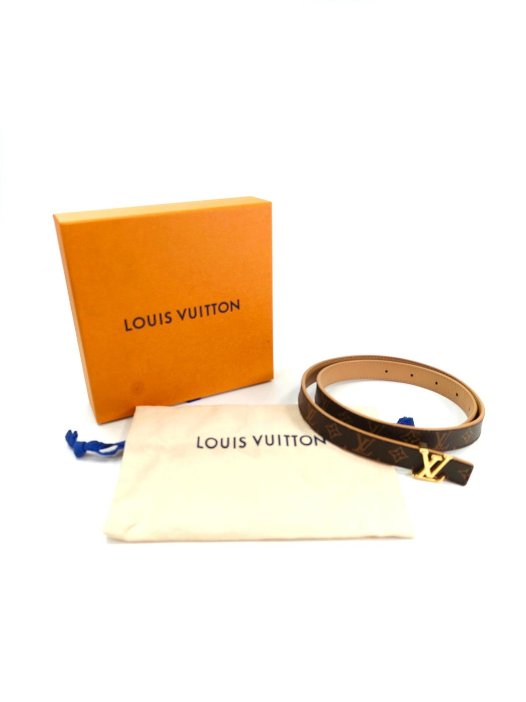 Louis Vuitton �륤�����ȥ� ��Υ���� �������˥å� 20MM ��С����֥� �٥�� 75cm �����ֹ桧10915