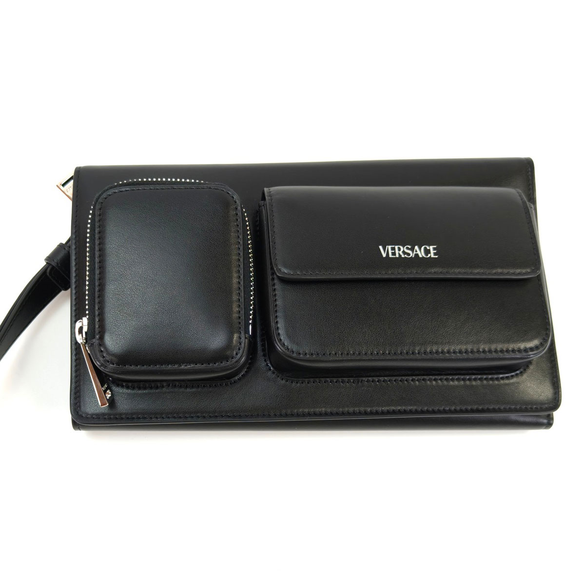 VERSACE �����륵������ Cargo �����ޤ� �ݡ��� ���� ���ޥۥ����� ����å��Хå� �֥�å� �����ֹ桧10407