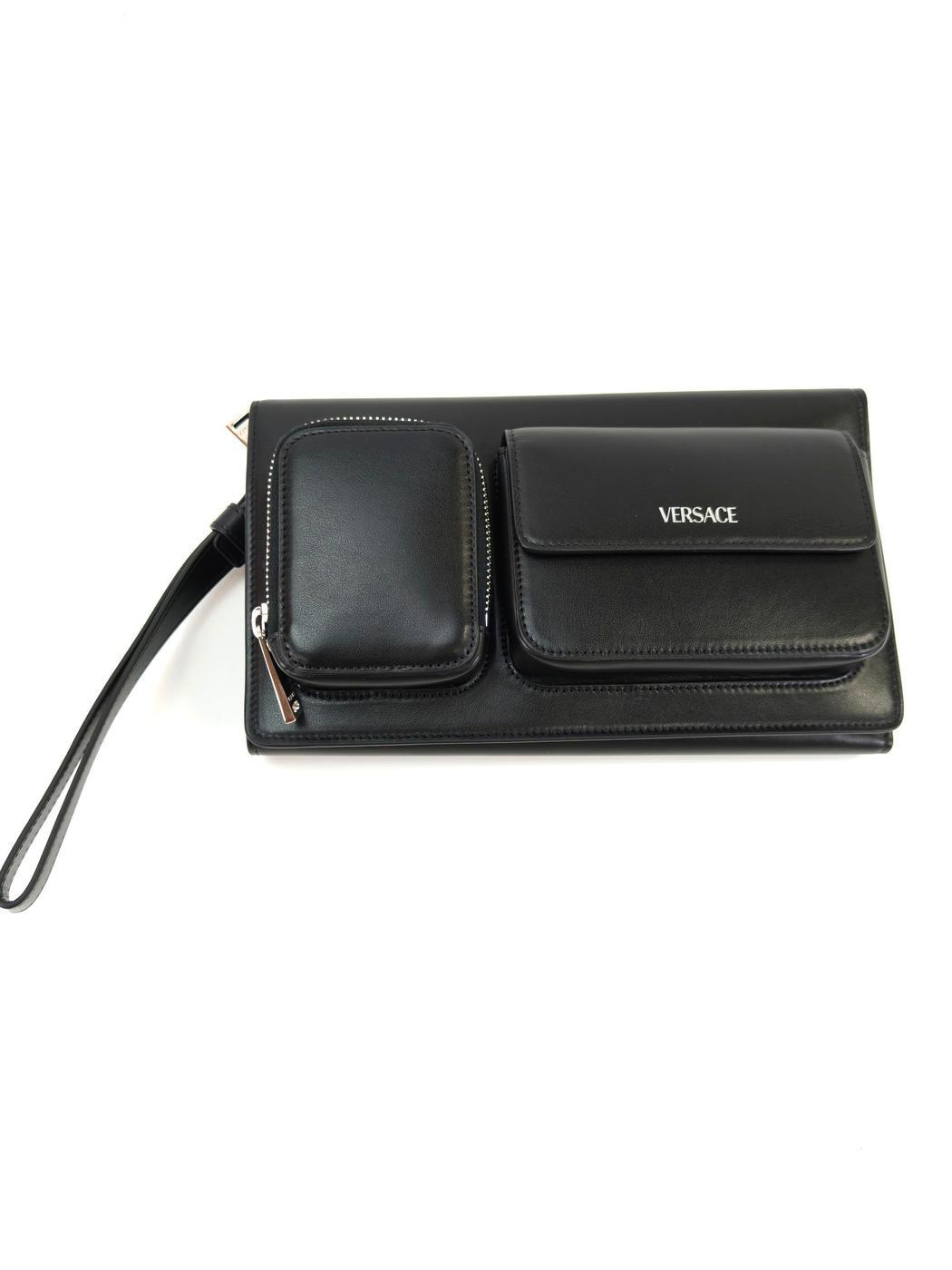 VERSACE �����륵������ Cargo �����ޤ� �ݡ��� ���� ���ޥۥ����� ����å��Хå� �֥�å� �����ֹ桧10407