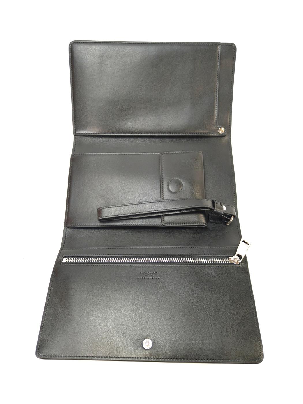 VERSACE �����륵������ Cargo �����ޤ� �ݡ��� ���� ���ޥۥ����� ����å��Хå� �֥�å� �����ֹ桧10407