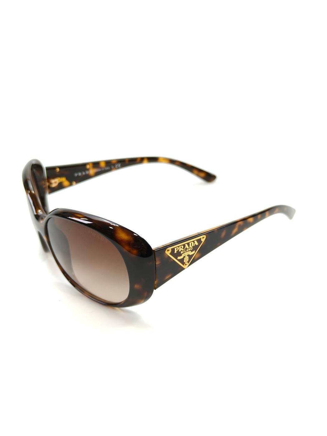 PRADA �ץ�� �ȥ饤���󥰥���� �٥å����� �Х��ե饤 ���󥰥饹 �֥饦�� �����ֹ桧9981