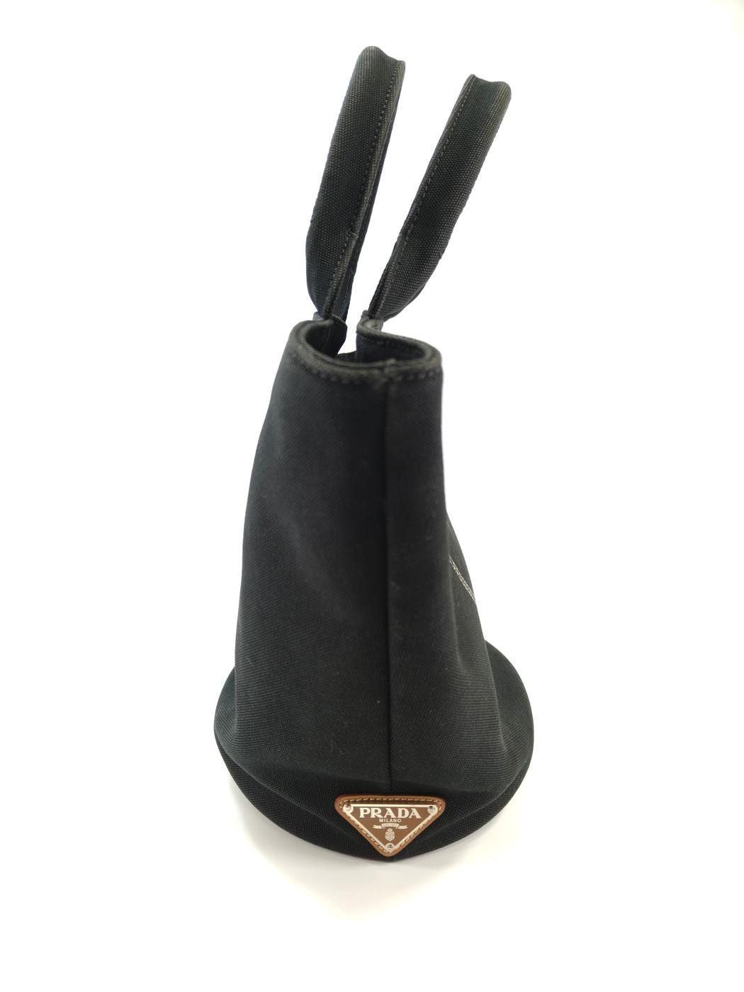 PRADA �ץ�� ���ʥ� 2WAY �ȡ��ȥХå� ���������Хå� �֥�å� �����ֹ桧10613