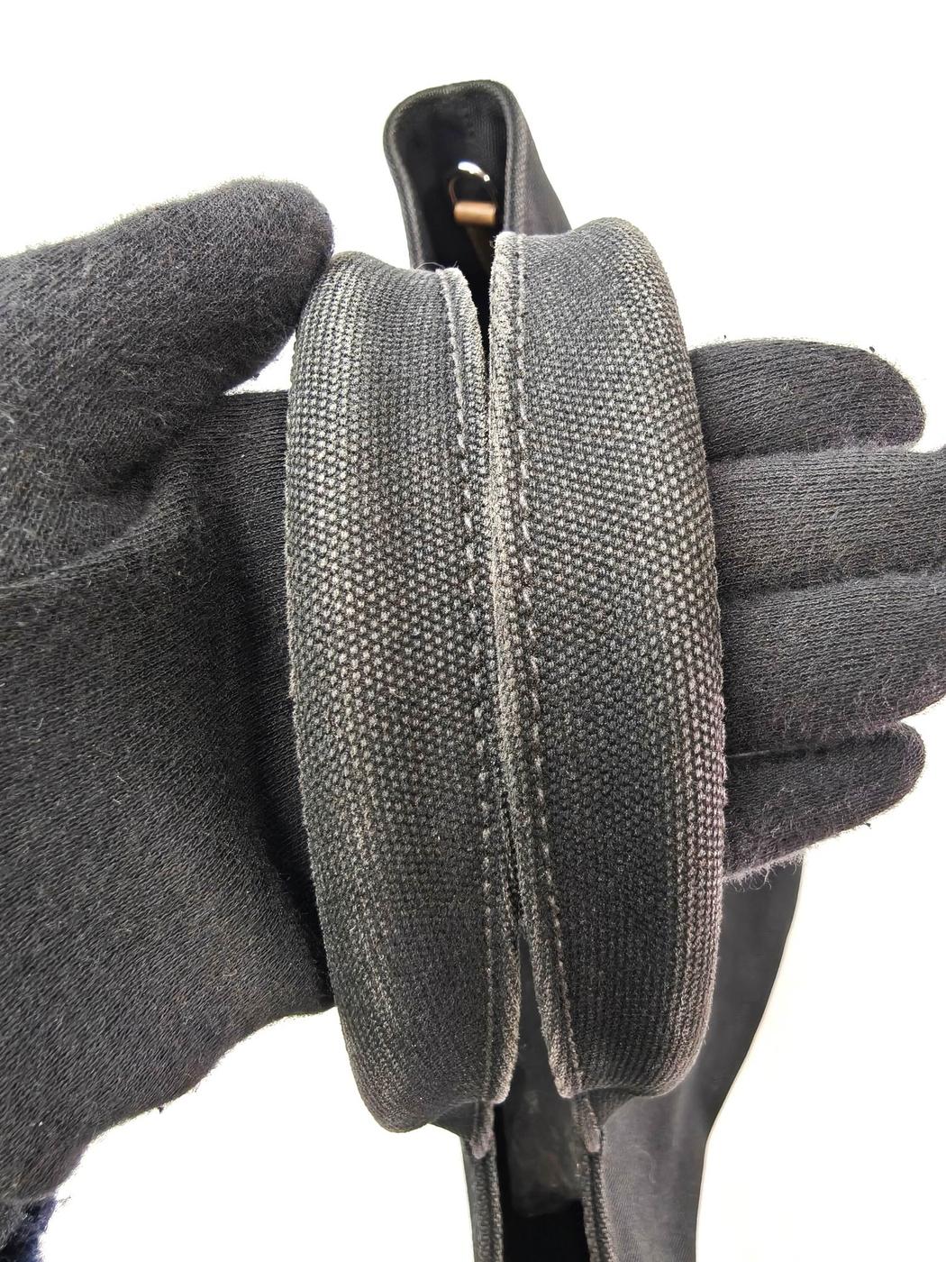 PRADA �ץ�� ���ʥ� 2WAY �ȡ��ȥХå� ���������Хå� �֥�å� �����ֹ桧10613