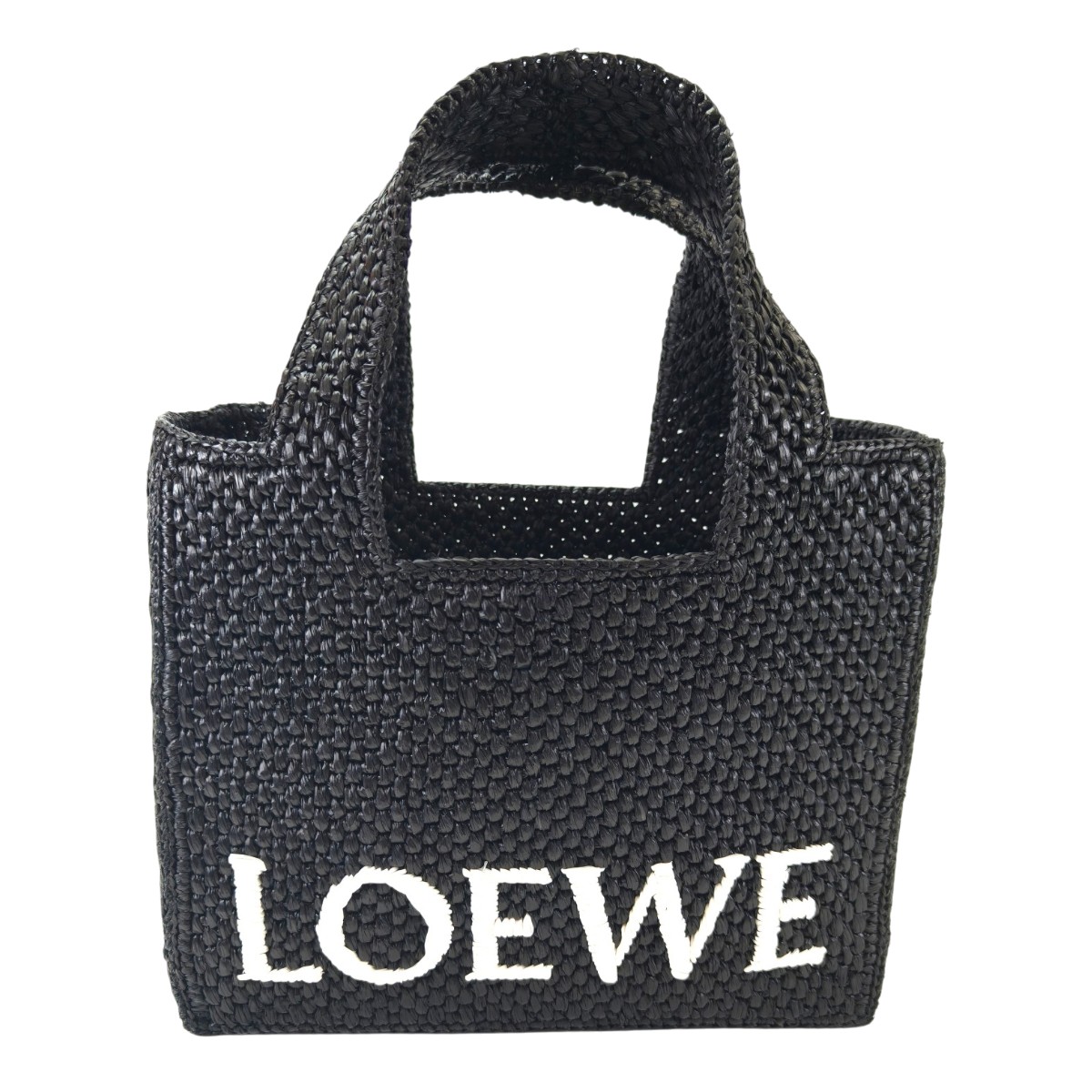 LOEWE ������ FONT TOTE ���⡼�� 2Way �ȡ��ȥХå� ���������Хå� ��ե��� �֥�å� �����ֹ桧10821