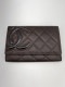 CHANEL ����ͥ� ����ܥ� 2���ޤ���� �֥饦�� �㿧 ��ǥ����� �����ֹ桧8875