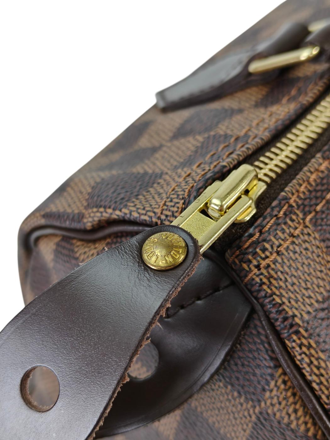 Louis Vuitton �륤�����ȥ� ���ߥ� ���ԡ��ǥ�25 �ϥ�ɥХå� �֥饦�� �����ֹ桧11320