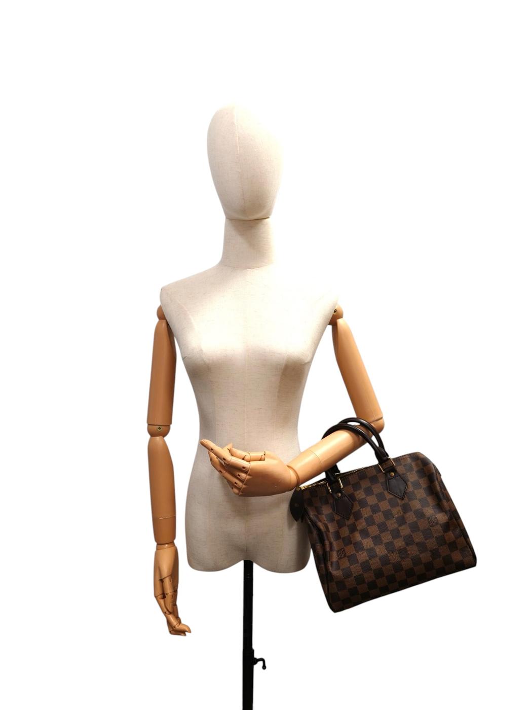 Louis Vuitton �륤�����ȥ� ���ߥ� ���ԡ��ǥ�25 �ϥ�ɥХå� �֥饦�� �����ֹ桧11320
