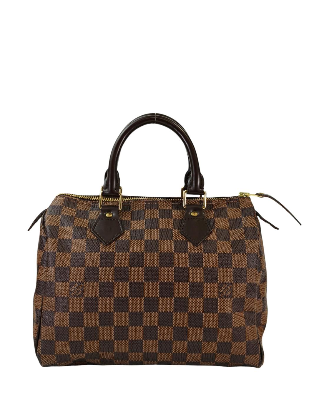 Louis Vuitton �륤�����ȥ� ���ߥ� ���ԡ��ǥ�25 �ϥ�ɥХå� �֥饦�� �����ֹ桧11320