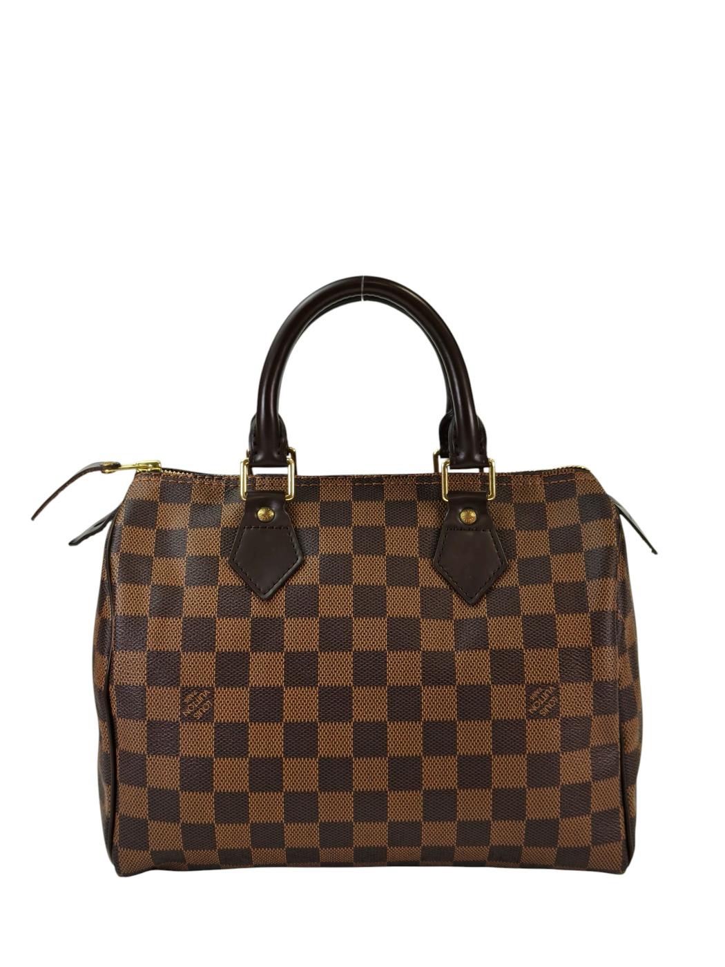 Louis Vuitton �륤�����ȥ� ���ߥ� ���ԡ��ǥ�25 �ϥ�ɥХå� �֥饦�� �����ֹ桧11320
