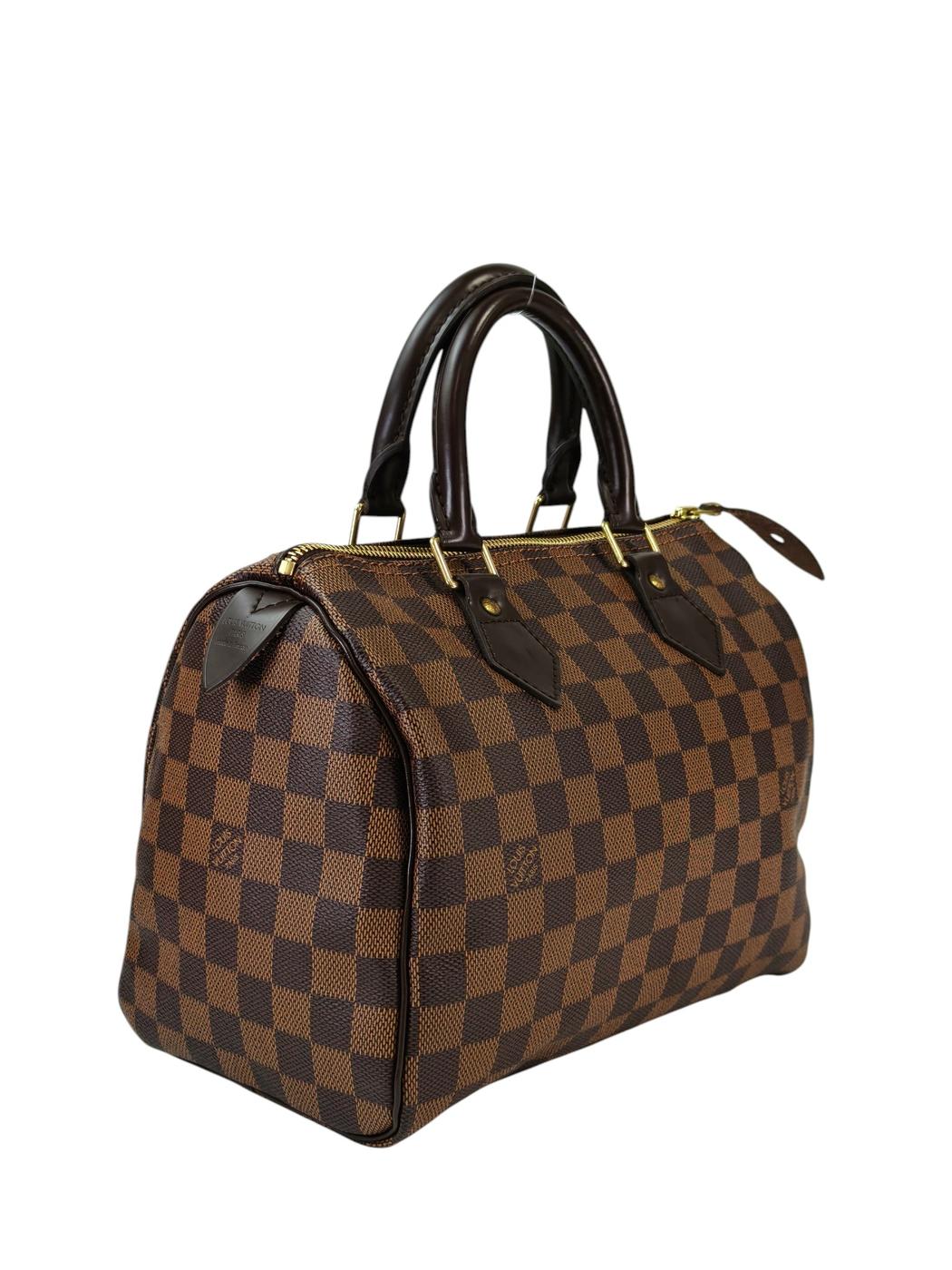 Louis Vuitton �륤�����ȥ� ���ߥ� ���ԡ��ǥ�25 �ϥ�ɥХå� �֥饦�� �����ֹ桧11320