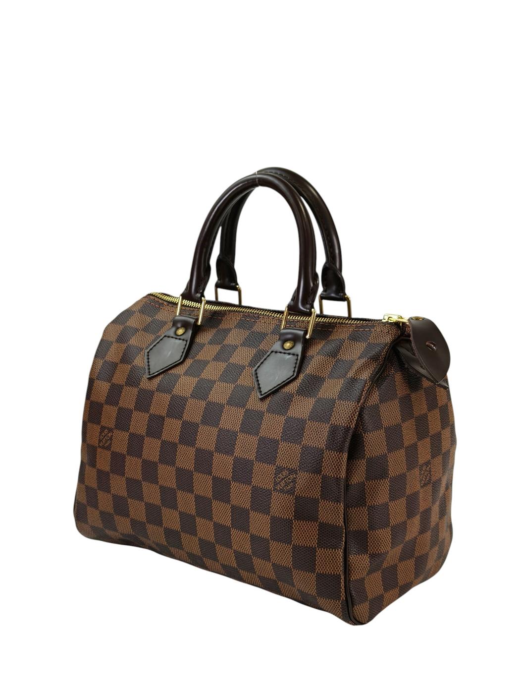 Louis Vuitton �륤�����ȥ� ���ߥ� ���ԡ��ǥ�25 �ϥ�ɥХå� �֥饦�� �����ֹ桧11320