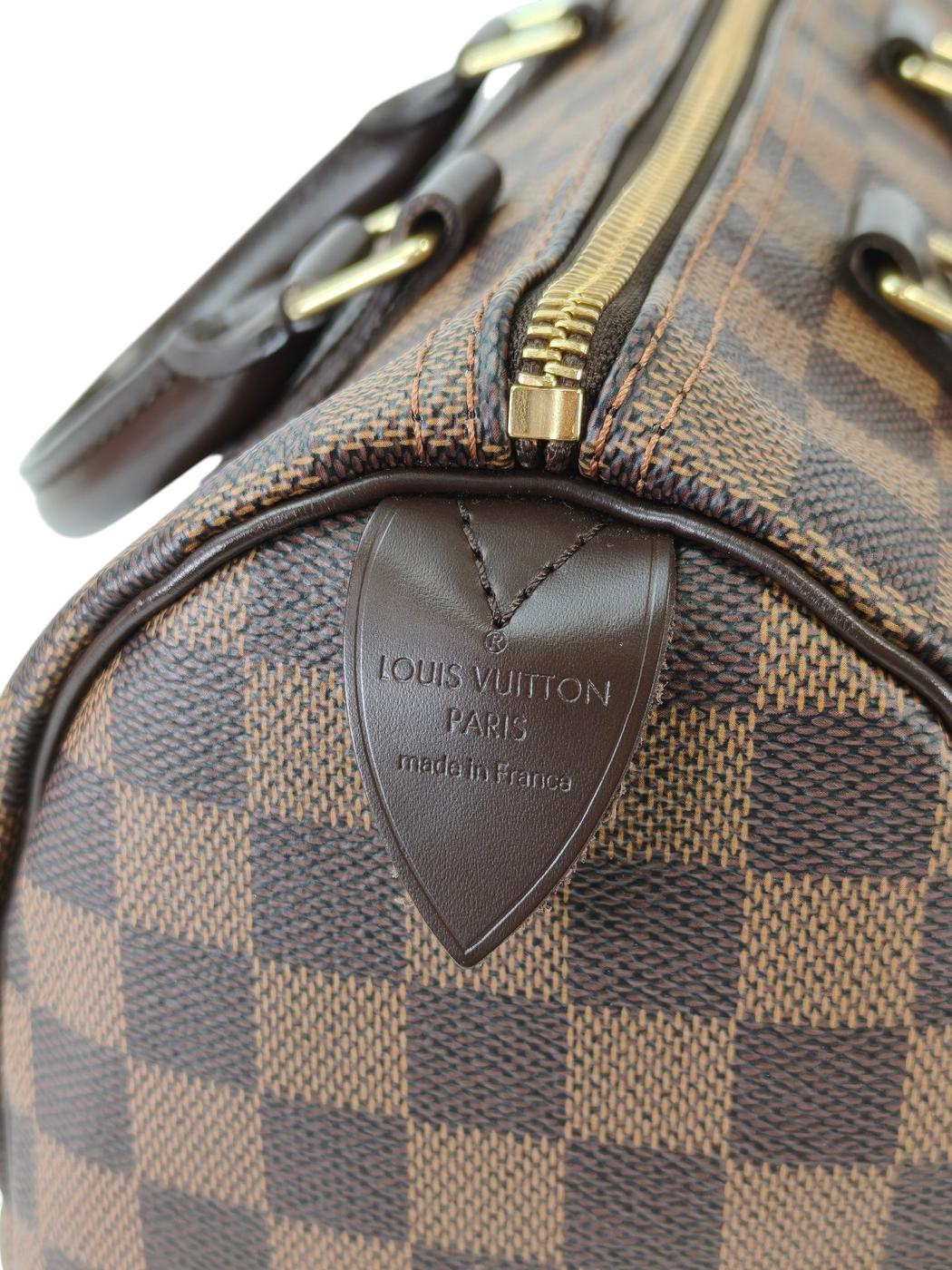 Louis Vuitton �륤�����ȥ� ���ߥ� ���ԡ��ǥ�25 �ϥ�ɥХå� �֥饦�� �����ֹ桧11320