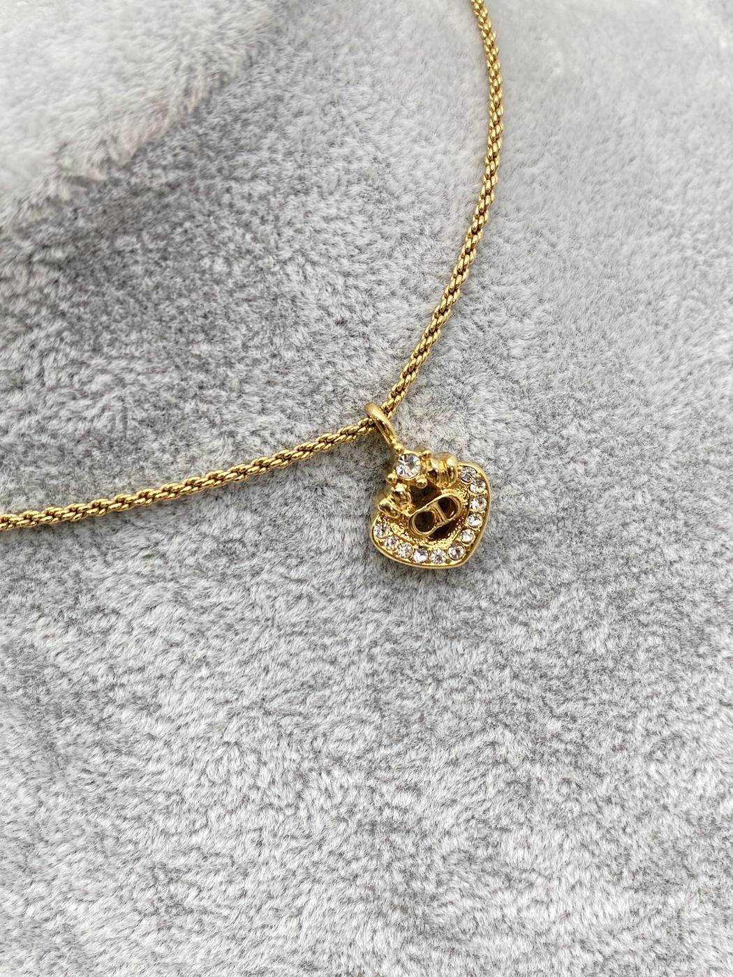 ���ꥹ�����ǥ������� Christian Dior �饤�󥹥ȡ��� �ͥå��쥹 ������� CD���� �ڥ����� �����ֹ桧8705