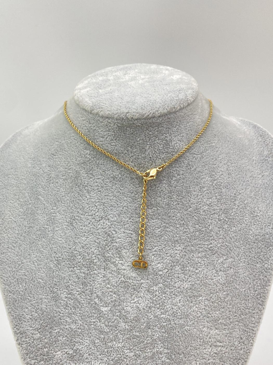 ���ꥹ�����ǥ������� Christian Dior �饤�󥹥ȡ��� �ͥå��쥹 ������� CD���� �ڥ����� �����ֹ桧8705