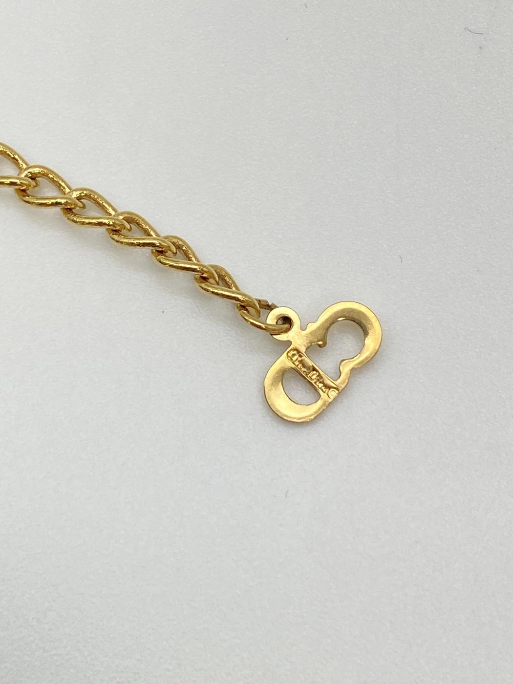 ���ꥹ�����ǥ������� Christian Dior �饤�󥹥ȡ��� �ͥå��쥹 ������� CD���� �ڥ����� �����ֹ桧8705