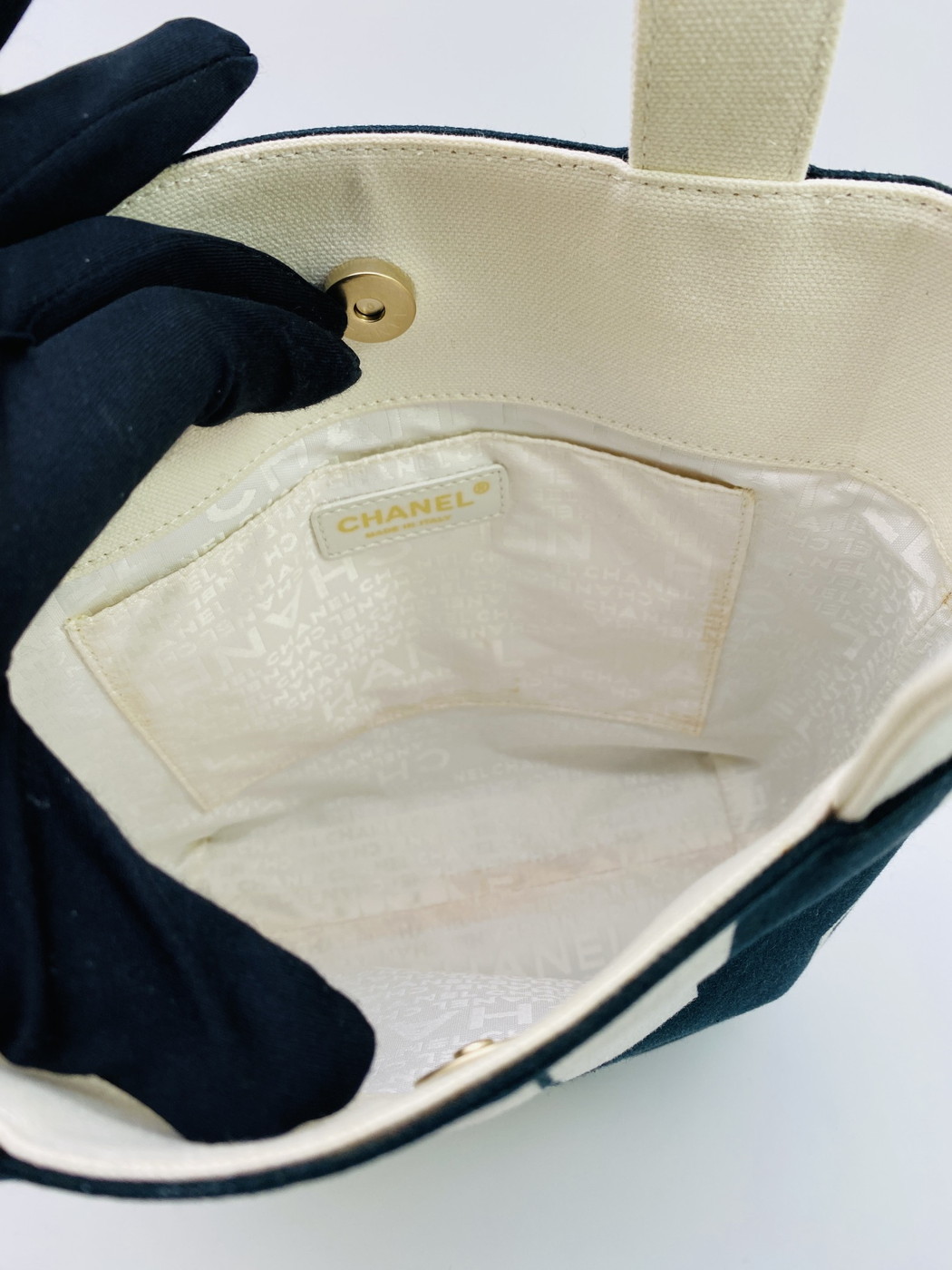 CHANEL ͥ ɥ饤 ȡȥХå ֥åߥۥ磻 ֹ桧8489