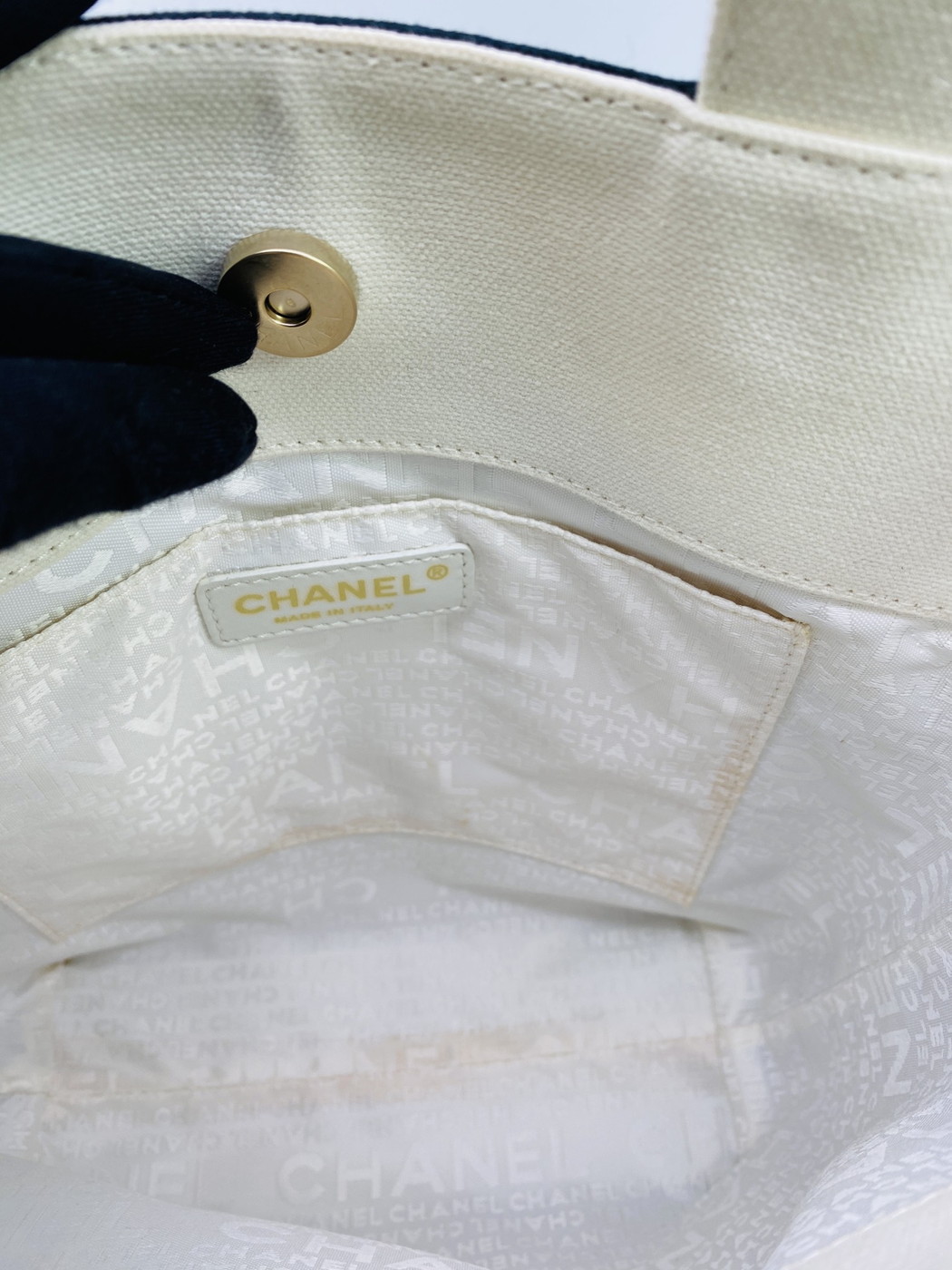 CHANEL ͥ ɥ饤 ȡȥХå ֥åߥۥ磻 ֹ桧8489