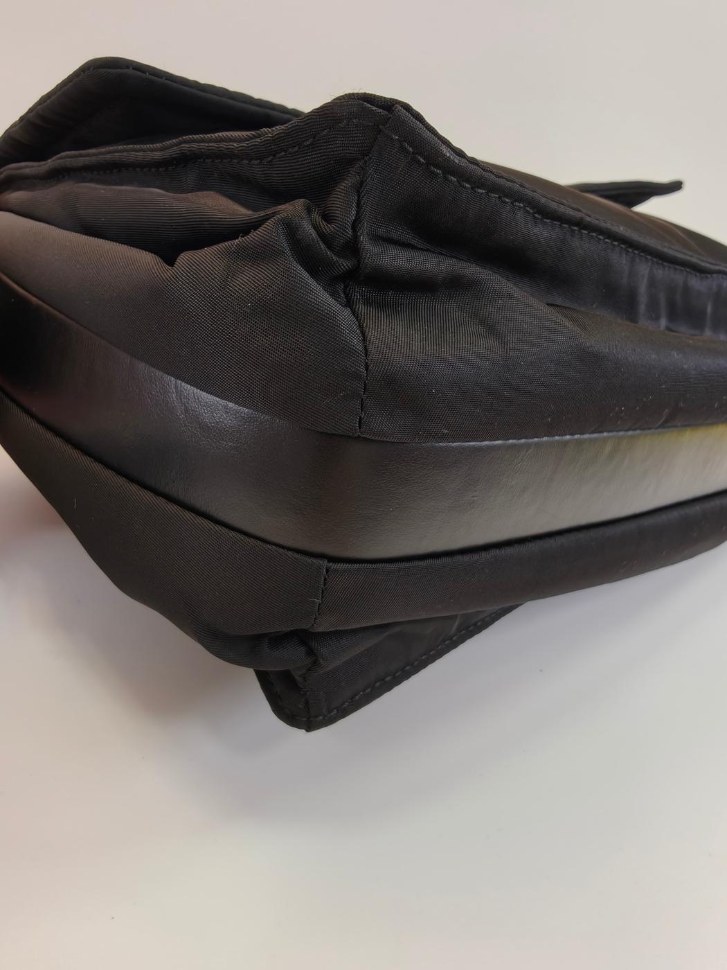 PRADA ץ ƥ ʥߥ쥶 Хå 1BD313 ֥å ֹ桧10310