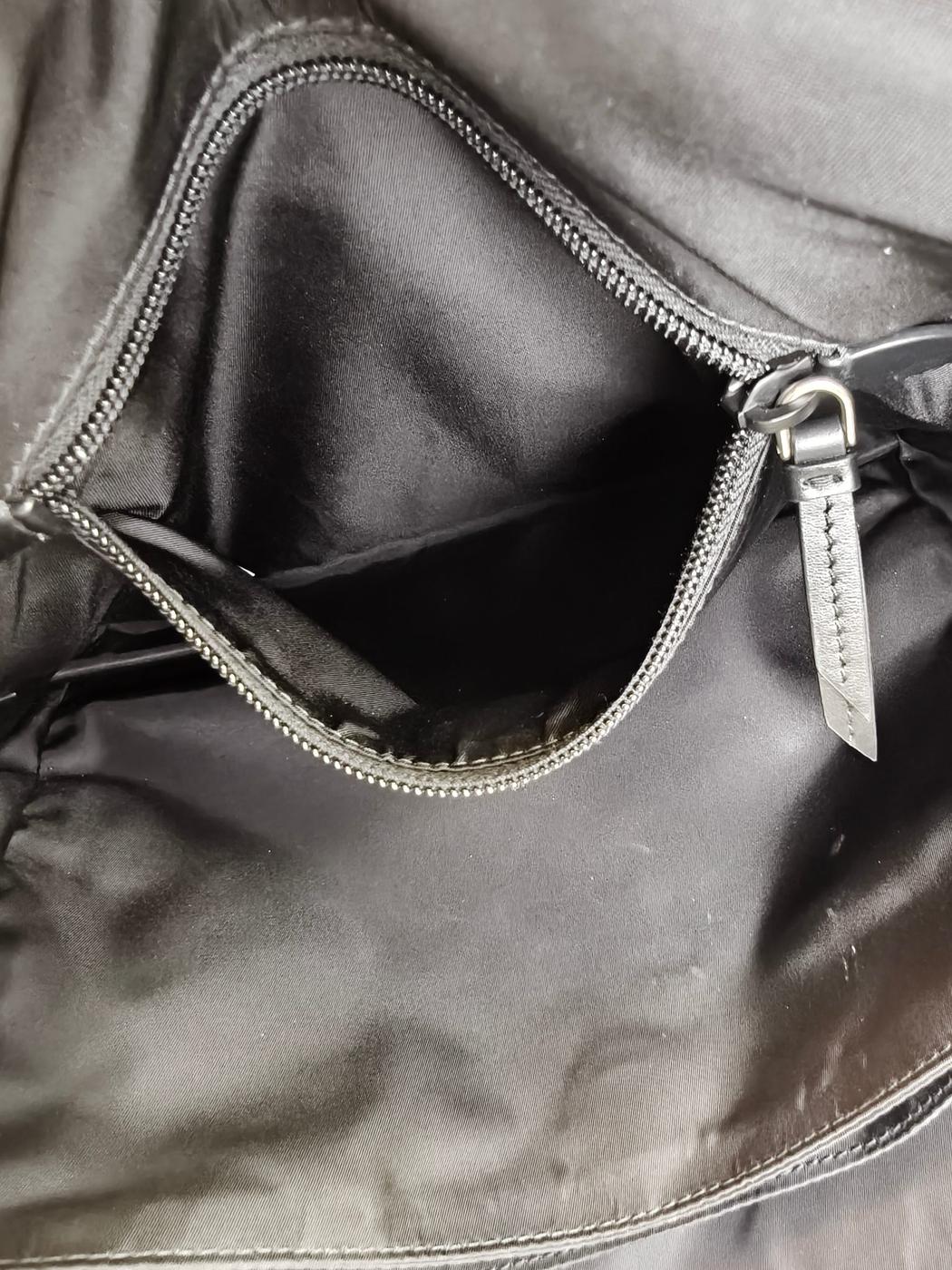 PRADA ץ ƥ ʥߥ쥶 Хå 1BD313 ֥å ֹ桧10310