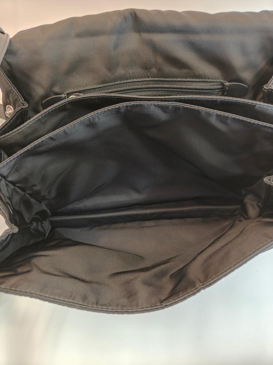 PRADA ץ ƥ ʥߥ쥶 Хå 1BD313 ֥å ֹ桧10310