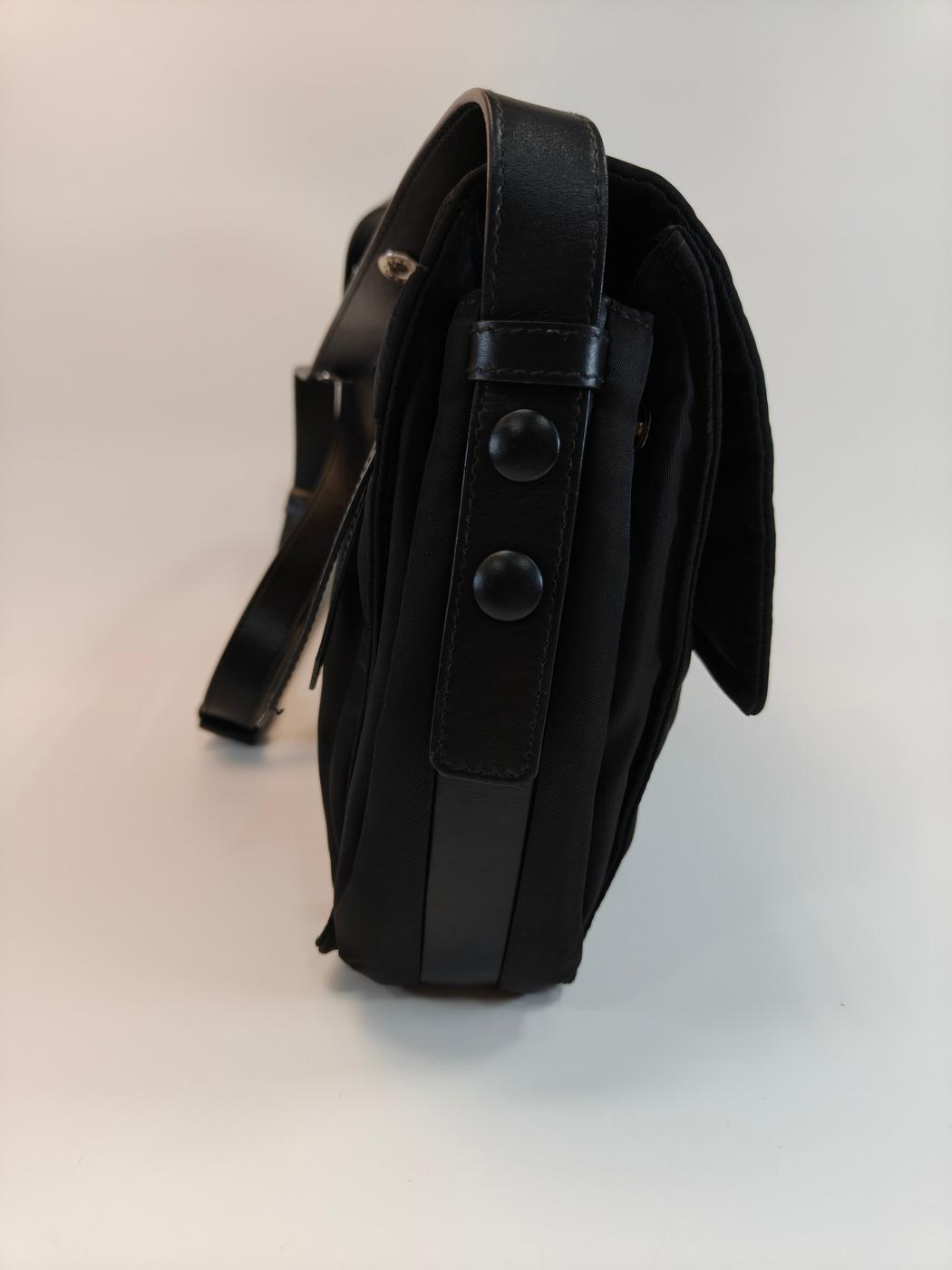 PRADA ץ ƥ ʥߥ쥶 Хå 1BD313 ֥å ֹ桧10310