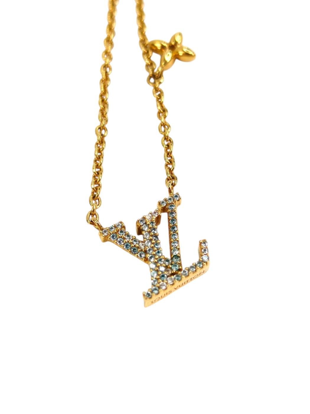 Louis Vuitton �륤�����ȥ� LV �������˥å� �ͥå��쥹 ������� �����ֹ桧11324