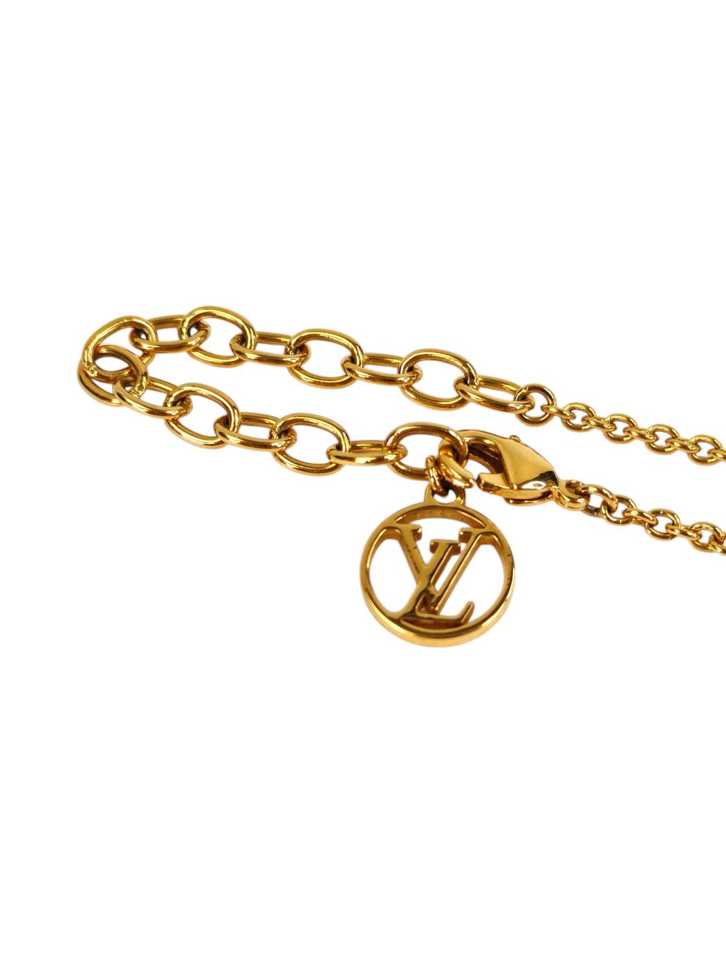 Louis Vuitton �륤�����ȥ� LV �������˥å� �ͥå��쥹 ������� �����ֹ桧11324