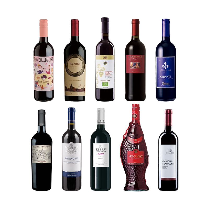ワインセット 赤セット 自然派 赤ワイン フランス イタリア スペイン 新世界から 飲み比べ 12本セット Ver.8 wine