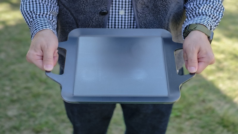 【極厚プレート 小】<br>美味しく焼きあがる 極厚プレート 高い蓄熱性・保温性｜PICNICAR