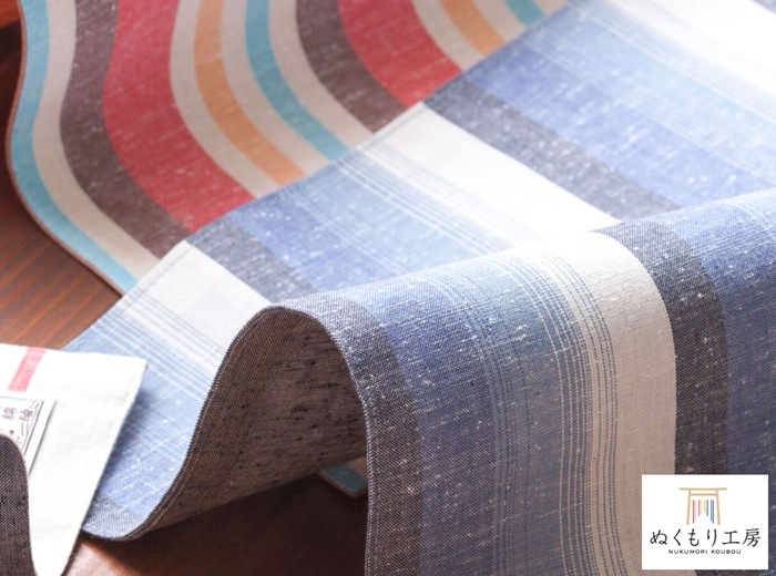 【リラクッション遠州綿紬カバーSET】<br>高反発 座布団 クッション 長時間用｜PICNICAR