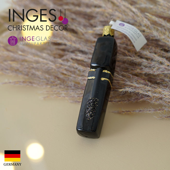 クリスマスツリー オーナメント ドイツ INGE-GLAS MANUFAKTUR（インゲ・グラス）マスカラ コスメ 11cm _[100118]  s60