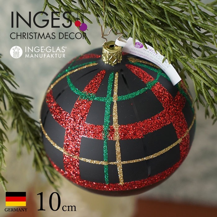 ドイツ Inge-Glas インゲグラス クリスマスガラスオーナメント