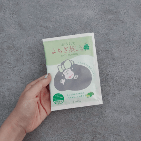 こリラックス　おうちでよもぎ蒸し気分 バスパウダー