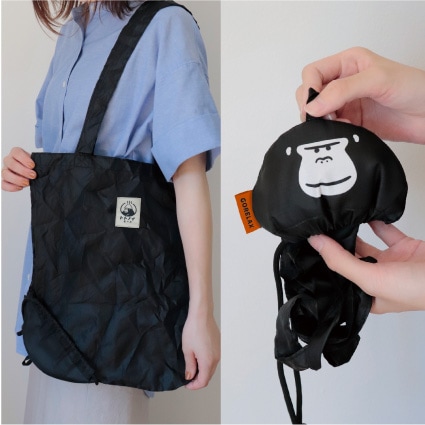 ごリラックス　トトノイモード まもるさんのマスコットバッグ