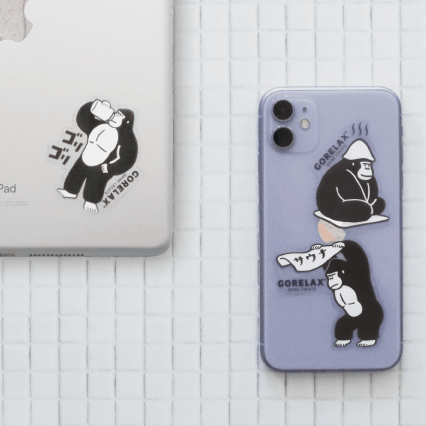 ごリラックス ととのい防水ステッカー