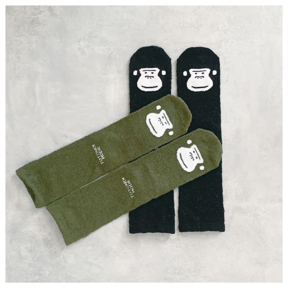 ごリラックス　トトノイモード 湯ったりくつ下