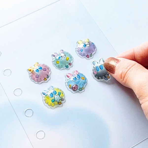 Moja! ぷくdecoシール