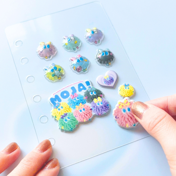 Moja! ぷくdecoシール