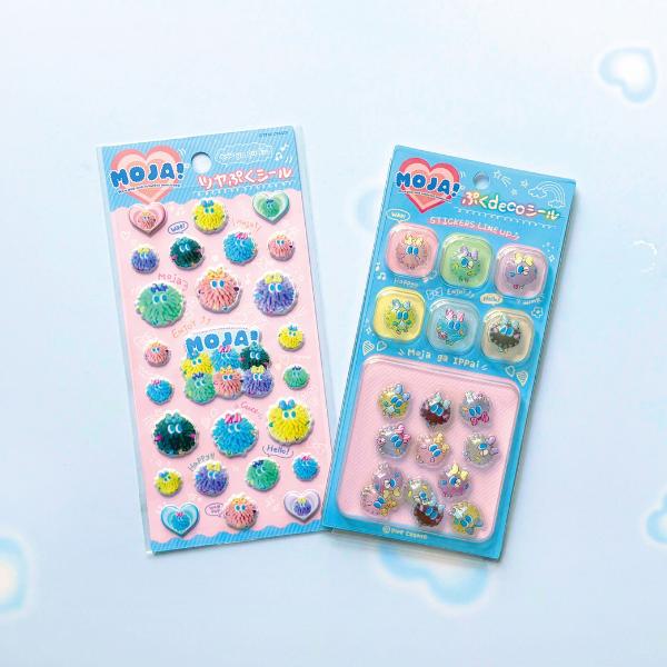 Moja! ぷくdecoシール