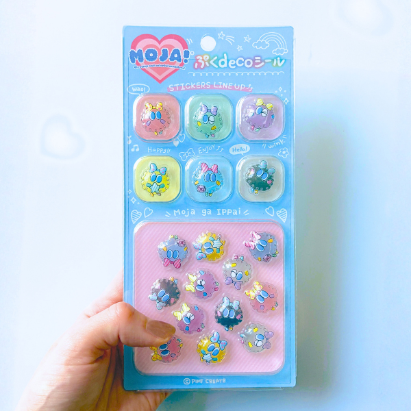 Moja! ぷくdecoシール