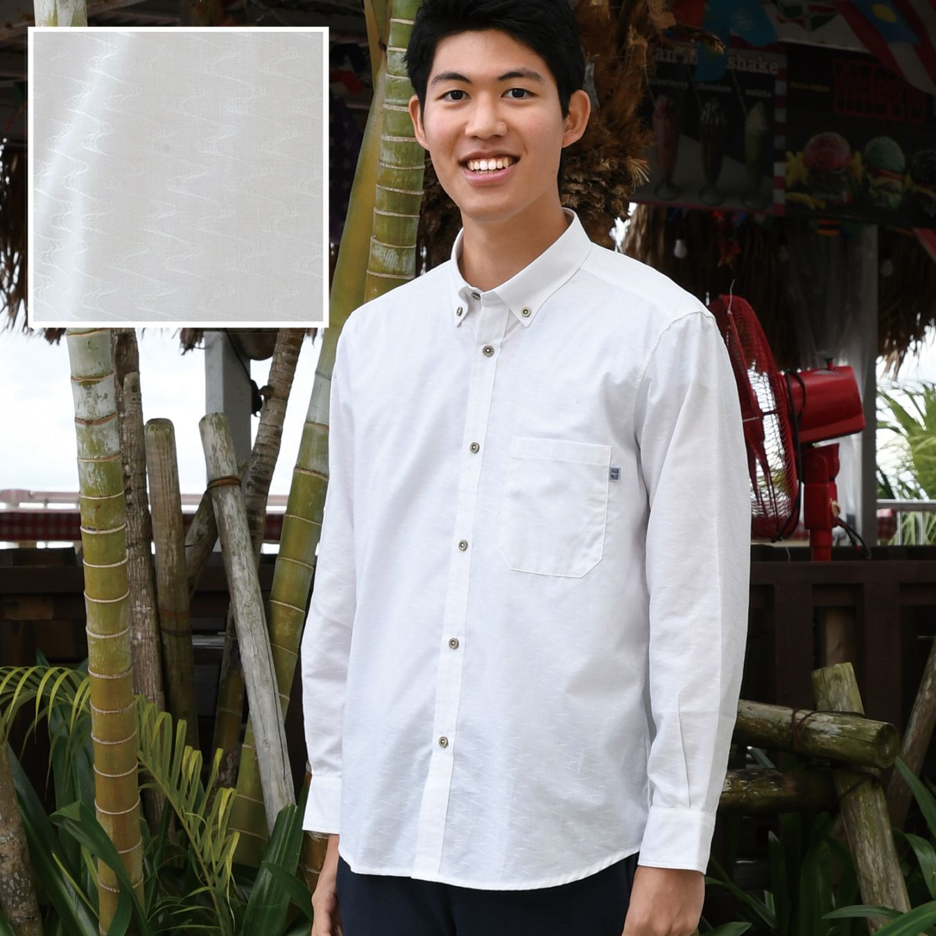 長袖かりゆしウェア通販｜かりゆしウェア専門店【月桃物語】