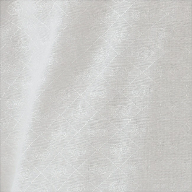 OKJ1931　メンズ　＜七宝紋様柄＞　ボタンダウン　長袖