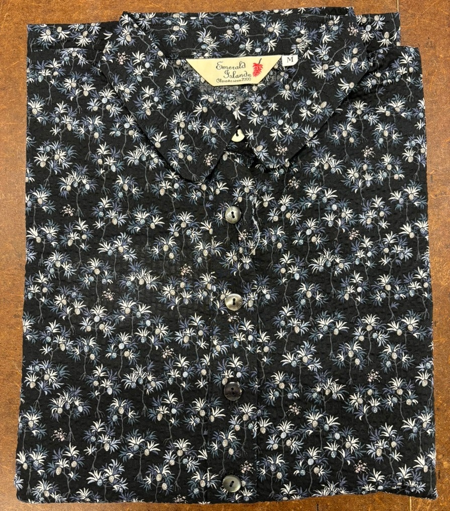 【再入荷】EM11503W　レディース　＜アダン柄＞　ワンピース