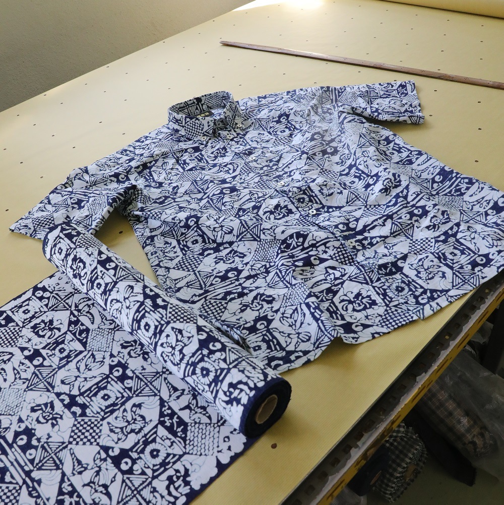 受注生産受付中】A-9B メンズ <琉球伝統紋様藍型染> 【20枚限定 受注生産受付中】A-9B メンズ <琉球伝統紋様藍型染> 【20枚限定