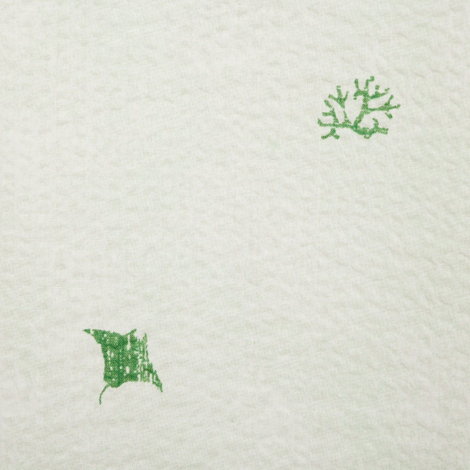 OK1685　キッズ　＜美ら海柄＞　開襟シャツ