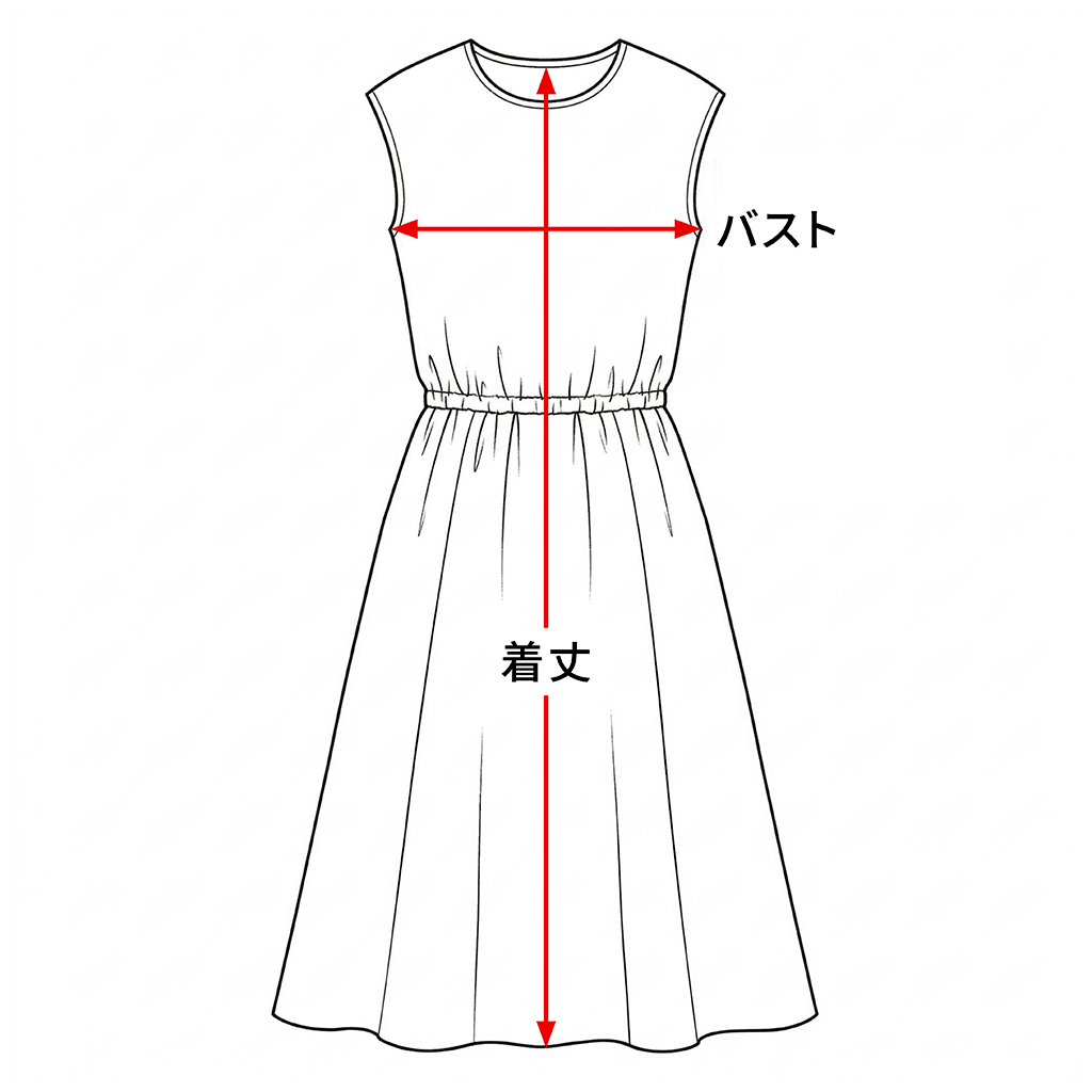 EM1194W　レディース　＜ヤシ柄＞　ワンピース
